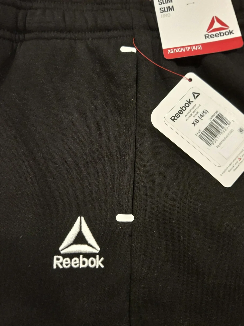 NWT Boys Reebok Unwind Cargo Jogger Pants - Size XS (4/5)